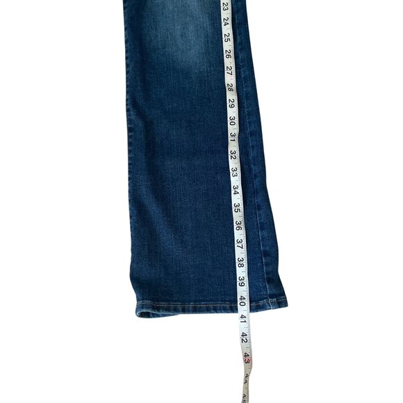 Lucky Brand Denim Bootcut Jeans Woman's Size 6/28R Blue Rodeo Western - Picture 9 of 11
